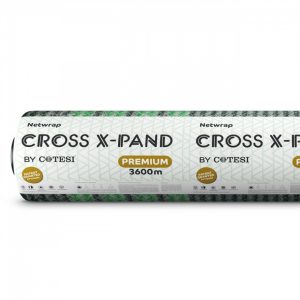 Cotesi Cross X-Pand agricultural netwrap 3600m